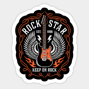 Keep on Rock Sticker